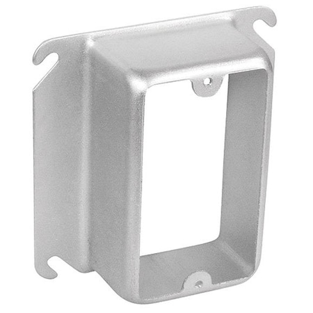 Southwire Device Ring, 1 Gang, Galvanized Steel, Square Box Type 52C22
